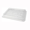 Lid Dome 8.25X6X0.75 IN Plastic Clear Rectangle For Container 500/Case
