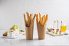 French Fry Cup & Scoop 3X4.7 IN Paper White Round Grease Resistant 50 Count/Pack 24 Packs/Case 1200 Count/Case