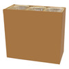 Take-Out Container Base & Lid Combo With Dome Lid 2.25 LB Aluminum Plastic Silver Clear Oblong 250/Case