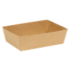 INNOBOX EDGE #3 Take-Out Box Fold-Top 7.625X5.375X2.5 IN Kraft 130/Case