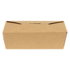 INNOBOX EDGE #3 Take-Out Box Fold-Top 7.625X5.375X2.5 IN Kraft 130/Case