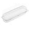 Polar Pak® Hoagie & Sub Take-Out Container Hinged With Dome Lid 17X6 IN OPS Clear 100/Case