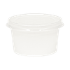 Soup Food Container 8 OZ SBS Paperboard White Leak Resistant 500/Case