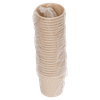 Soup Food Container Base 16 OZ Paperboard Kraft Tall Leak Resistant 500/Case