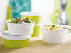 Food Container Base 24 OZ Paper Green Round Grease Resistant 45 Count/Pack 8 Packs/Case 360 Count/Case