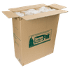 Lid Large (LG) Paper Kraft For 16-24-32 OZ Squat Container 500/Case