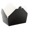 INNOBOX EDGE™ #4 Food Take-Out Box Black 90/Case
