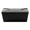 INNOBOX EDGE™ #4 Food Take-Out Box Black 90/Case