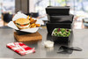 INNOBOX EDGE™ #4 Food Take-Out Box Black 90/Case