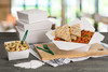 INNOBOX EDGE™ #3 Take-Out Box 7.625X5.375X2.5 IN White 130/Case