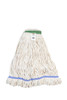 Mop Head XL White Cotton Blend (80% Cotton, 20% Polyester) 1IN Narrow Headband Looped 1/Each