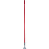 Mop Handle 60IN Red Clip On Connector 1/Each