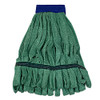 Impact® Tube Wet Mop Large (LG) Green Microfiber Mesh Headband 12/Case