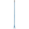 Carlisle Foodservice Products® Mop Handle 60 IN Blue Fiberglass Jaw Style Color Coded 1/Each