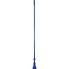 Carlisle Foodservice Products® Mop Handle 60 IN Blue Fiberglass Jaw Style 1/Each