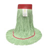 Mop Head Green Synthetic 4PLY Loop End Large Premium 1/Each