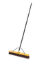 Mop Handle Black Wood Threaded Super Self Locking 1/Each