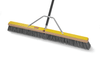 Mop Handle Black Wood Threaded Super Self Locking 1/Each