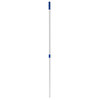 HOSPECO® Mop Handle 41 71IN Silver Aluminum Plastic Telescoping 1/Each