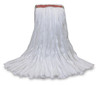 MaxiSorb® Mop Head #16 White Poly Rayon Blend Non-Woven Fabric 1IN Headband Holds Over 200% More Liquid 1/Each