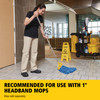 Invader® Mop Handle 54IN Gray Yellow Fiberglass 1/Each
