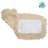 Dust Mop 60X5 IN White Slot Pocket Backing 1/Each