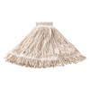 Super Stitch® Mop Large (LG) 24 OZ White Cotton Synthetic Blend Loop End 5IN Headband 1/Each