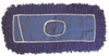 Dust Mop 37.5X6.5X0.5 IN Blue Permatwist 1/Each