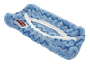 Hygen™ Flexi Frame Mop Cover Blue Microfiber 12/Case