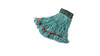 Web Foot® Wet Mop 20 OZ Green Cotton Synthetic Blend 5IN Headband 6/Case