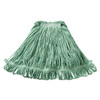 Wet Mop Large (LG) Green Cotton Synthetic Blend 1IN Headband 6/Case