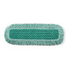 Hygen™ Dust Mop 24 IN Green Microfiber Fringed 6/Case