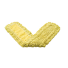 Dust Mop 24X5 IN Yellow Cotton Synthetic Blend Loop End 1/Each