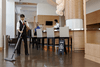 Executive Series™ Mop 56X18 IN Black Plastic Flat Microspray 1/Each
