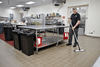 Executive Series™ Mop 56X18 IN Black Plastic Flat Microspray 1/Each