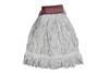 Mop Medium (MED) White Pre-Shrunk 1/Each