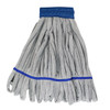 SmartColor™ RoughMop Tube Mop Gray Blue Microfiber Double Sided String 1/Each