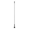 Mop Handle 60 IN Gray Black Fiberglass Snap-On 1/Each