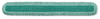Hygen™ Dust Mop 60 IN Green Microfiber Fringed 6/Case