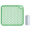ourfresh Air Freshener Cucumber Melon Green EVA 3.87 IN Refill 30-Day Air Care System 8 Count/Pack 6 Packs/Case