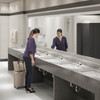 AutoFaucet® Milano Sink Faucet Chrome Metal Touchless Center Set Kit 4 With 8IN Spout 1/Each