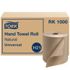Tork Roll Paper Towel H21 7.9IN X1000FT 1PLY Natural Embossed Universal Refill 1.9IN Core Diameter 6 Rolls/Case