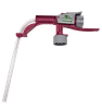 Dispenser Pump Burgundy Gray PP Portable 1/Each