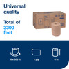 H86 Roll Paper Towel 8IN X550FT Natural Embossed Controlled Refill 1 Count/Pack 6 Packs/Case 6 Count/Case