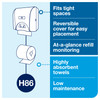 H86 Roll Paper Towel 8IN X550FT Natural Embossed Controlled Refill 1 Count/Pack 6 Packs/Case 6 Count/Case