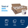 Tork Roll Paper Towel M2 11.8X7.1 IN 590 FT 2PLY Centerfeed Universal Refill Watertight 600 Sheets/Roll 6 Rolls/Case
