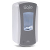GOJO® LTX-12 Hand Soap Dispenser 1200 mL Gray White ABS Foaming Wall Mnt Tchls View Wndw ADA Comp Lckbl Batt Op 4/Case