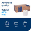 Tork Advanced Roll Paper Towel H80 7.938IN X800FT White Refill Hand 1 Count/Pack 6 Packs/Case 6 Count/Case