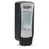 GOJO® ADX-12 Soap Dispenser 1250 mL 3.98X4.65X11.89 IN Chrm Black Wall Mnt Psh Lvr High Cpcy View Wndw For ADX-12 6/Case