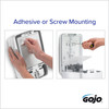 GOJO® FMX-20 Soap Dispenser 2000 mL 11.66X6.5X4.68 IN White Gray Manual Wall Mount 6/Case